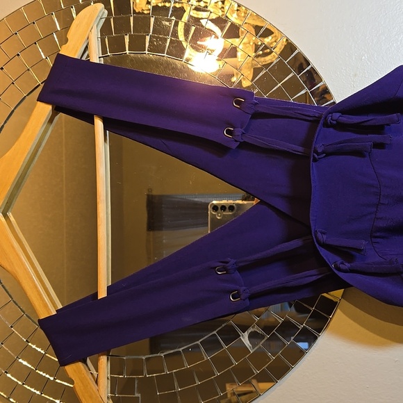 Anthropologie Maeve Viscose Souxanne Wide-Leg Apron Wide-Leg Jumpsuit - Picture 5 of 14